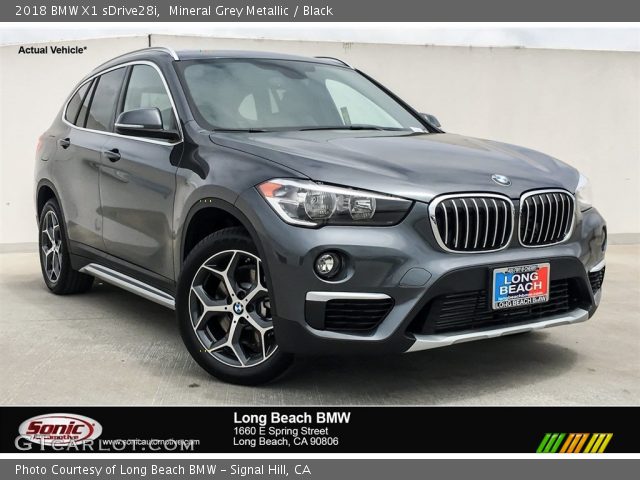 2018 BMW X1 sDrive28i in Mineral Grey Metallic
