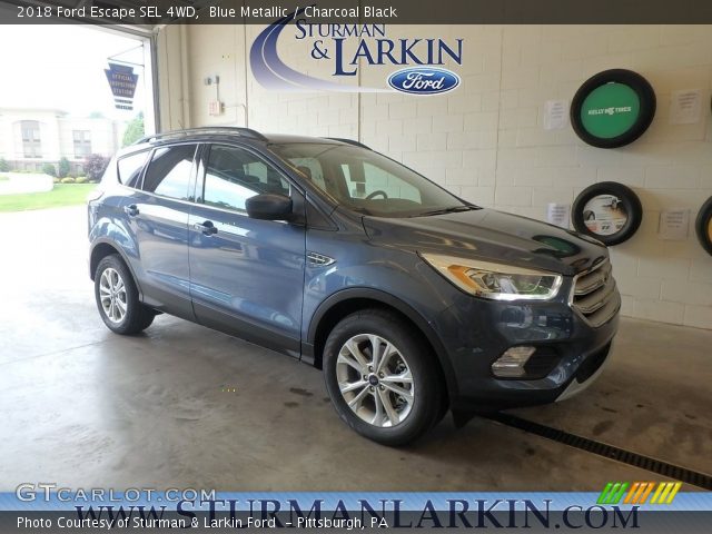 2018 Ford Escape SEL 4WD in Blue Metallic
