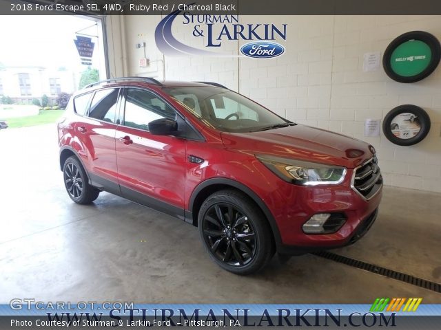 2018 Ford Escape SEL 4WD in Ruby Red