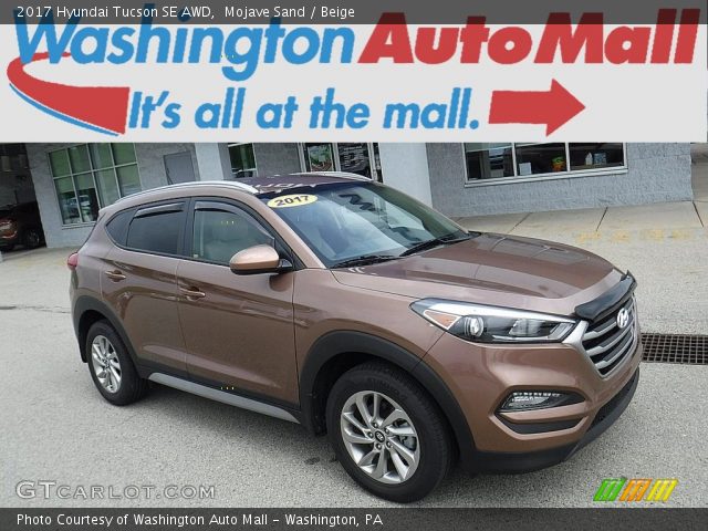 2017 Hyundai Tucson SE AWD in Mojave Sand