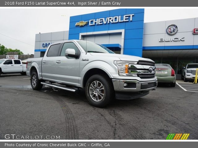 2018 Ford F150 Lariat SuperCrew 4x4 in Ingot Silver