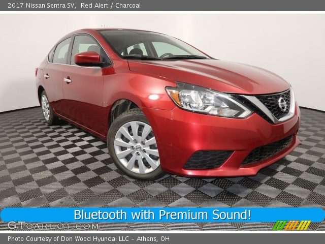2017 Nissan Sentra SV in Red Alert