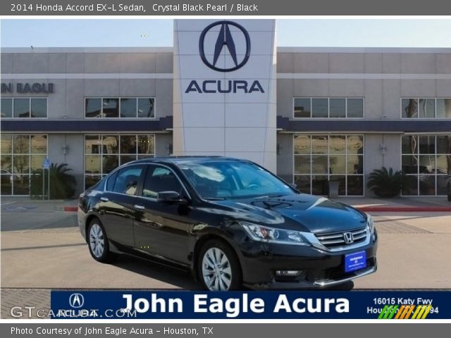 2014 Honda Accord EX-L Sedan in Crystal Black Pearl