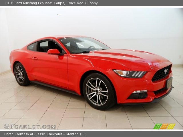 2016 Ford Mustang EcoBoost Coupe in Race Red