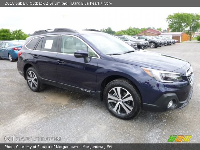 2018 Subaru Outback 2.5i Limited in Dark Blue Pearl