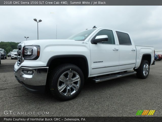 2018 GMC Sierra 1500 SLT Crew Cab 4WD in Summit White