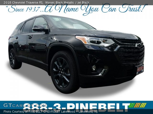 2018 Chevrolet Traverse RS in Mosaic Black Metallic