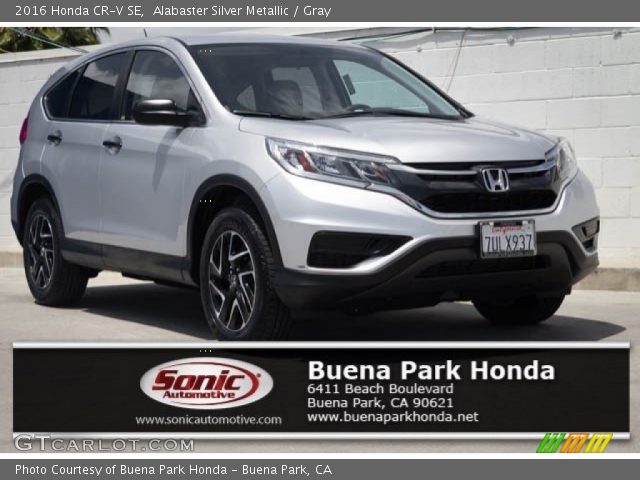 2016 Honda CR-V SE in Alabaster Silver Metallic