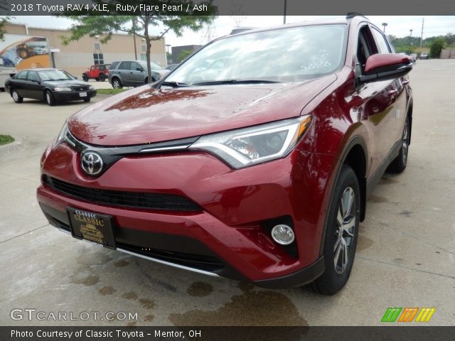 2018 Toyota RAV4 XLE in Ruby Flare Pearl