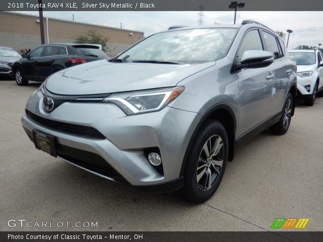 2018 Toyota RAV4 XLE in Silver Sky Metallic