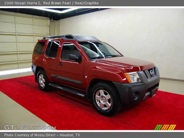 2006 Nissan Xterra S in Red Brawn Pearl