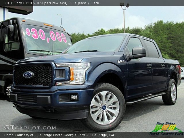 2018 Ford F150 STX SuperCrew 4x4 in Blue Jeans