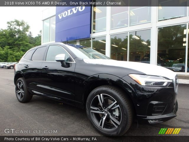 2018 Volvo XC60 T6 AWD R Design in Onyx Black Metallic