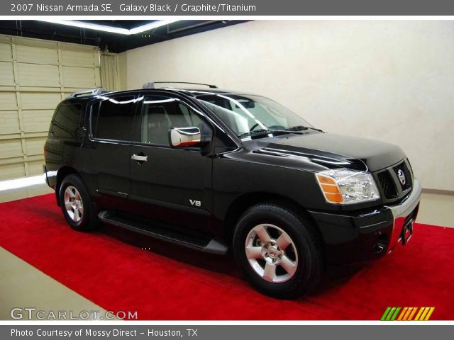 2007 Nissan Armada SE in Galaxy Black