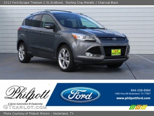 2013 Ford Escape Titanium 2.0L EcoBoost in Sterling Gray Metallic