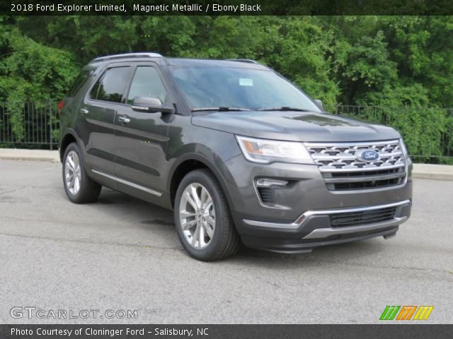 2018 Ford Explorer Limited in Magnetic Metallic