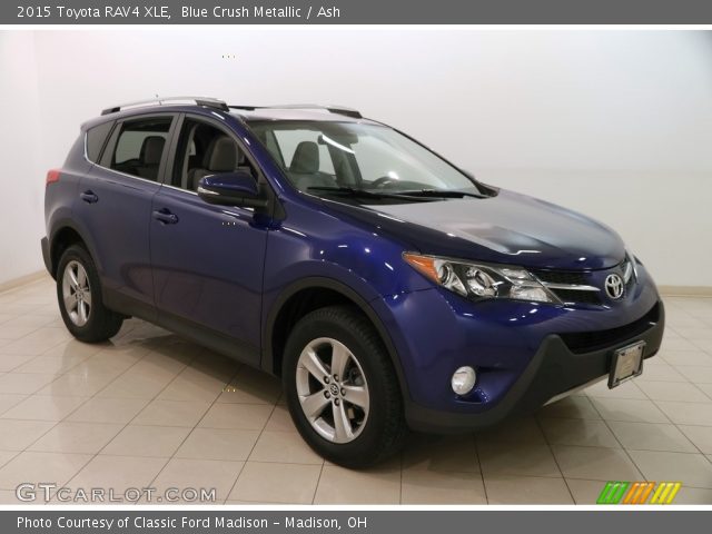2015 Toyota RAV4 XLE in Blue Crush Metallic