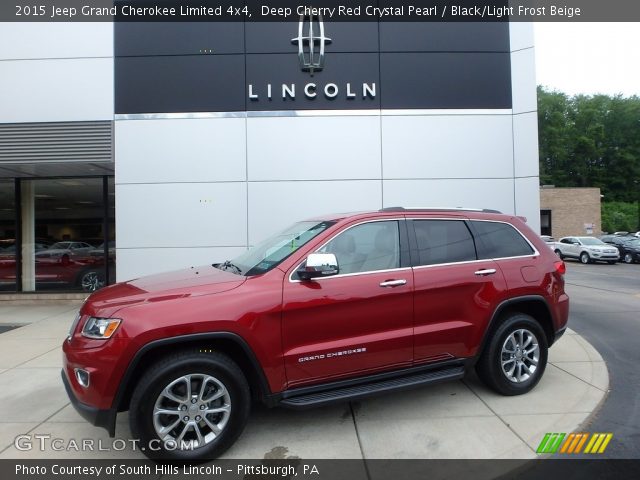2015 Jeep Grand Cherokee Limited 4x4 in Deep Cherry Red Crystal Pearl