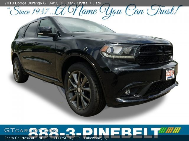 2018 Dodge Durango GT AWD in DB Black Crystal