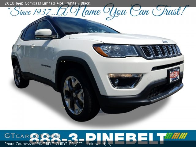 2018 Jeep Compass Limited 4x4 in White