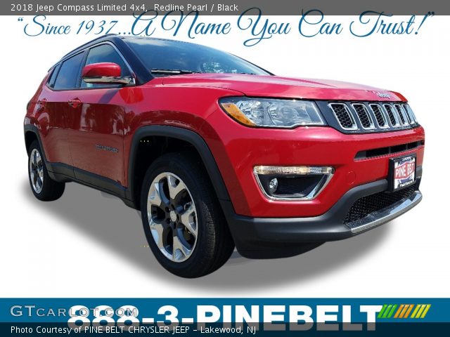 2018 Jeep Compass Limited 4x4 in Redline Pearl