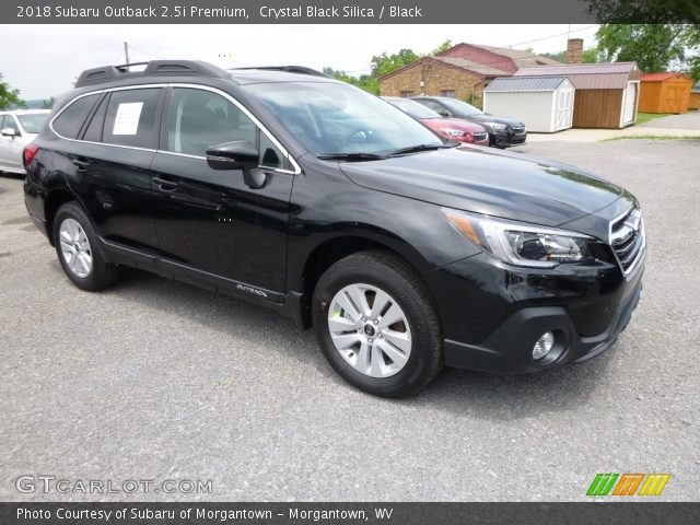 2018 Subaru Outback 2.5i Premium in Crystal Black Silica