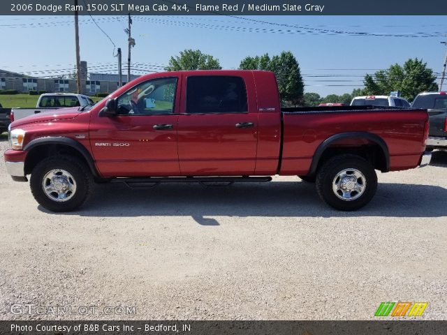 2006 Dodge Ram 1500 SLT Mega Cab 4x4 in Flame Red