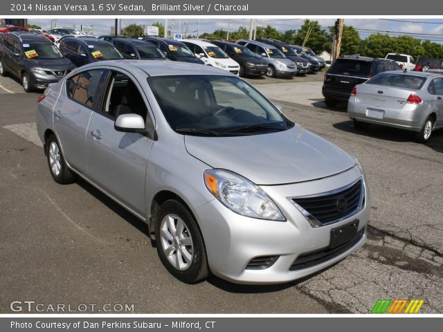 2014 Nissan Versa 1.6 SV Sedan in Brilliant Silver