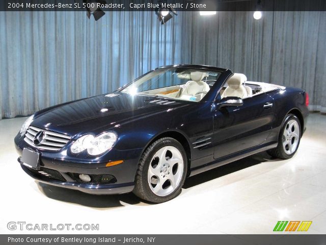 2004 Mercedes-Benz SL 500 Roadster in Capri Blue Metallic