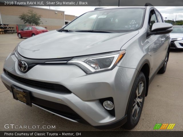 2018 Toyota RAV4 XLE in Silver Sky Metallic