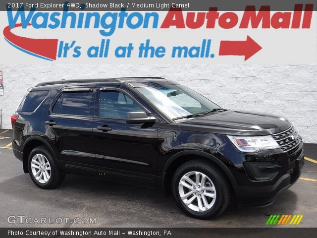 2017 Ford Explorer 4WD in Shadow Black