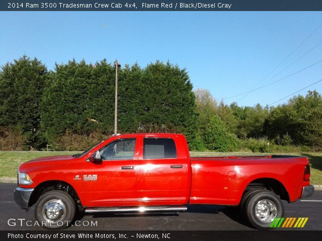 2014 Ram 3500 Tradesman Crew Cab 4x4 in Flame Red
