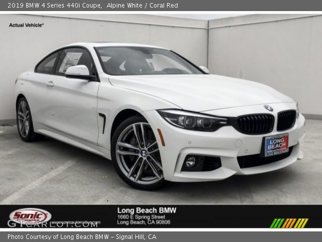 2019 BMW 4 Series 440i Coupe in Alpine White