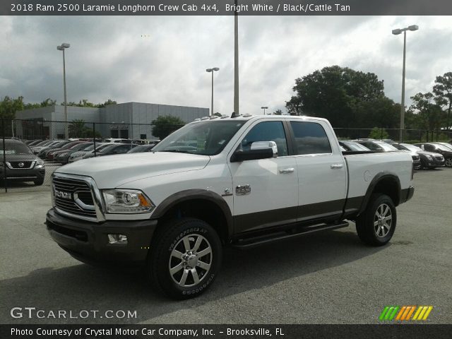 2018 Ram 2500 Laramie Longhorn Crew Cab 4x4 in Bright White