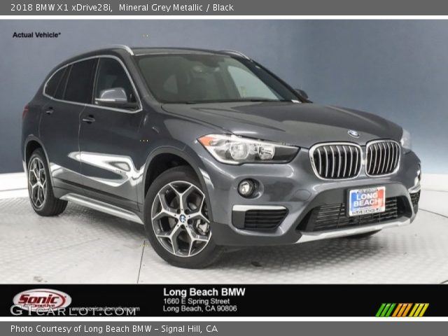 2018 BMW X1 xDrive28i in Mineral Grey Metallic