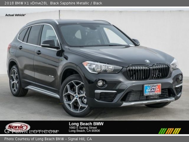 2018 BMW X1 xDrive28i in Black Sapphire Metallic