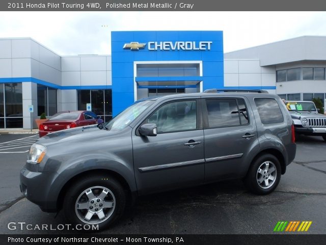 2011 Honda Pilot Touring 4WD in Polished Metal Metallic