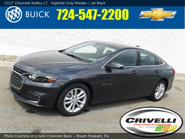 2017 Chevrolet Malibu LT in Nightfall Gray Metallic