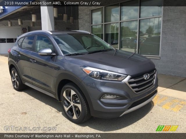 2018 Hyundai Tucson Sport AWD in Coliseum Gray