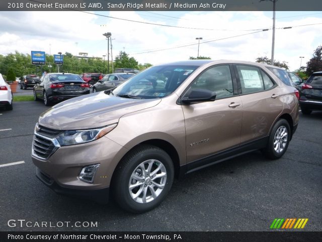 2018 Chevrolet Equinox LS AWD in Sandy Ridge Metallic
