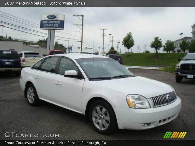 2007 Mercury Montego  in Oxford White
