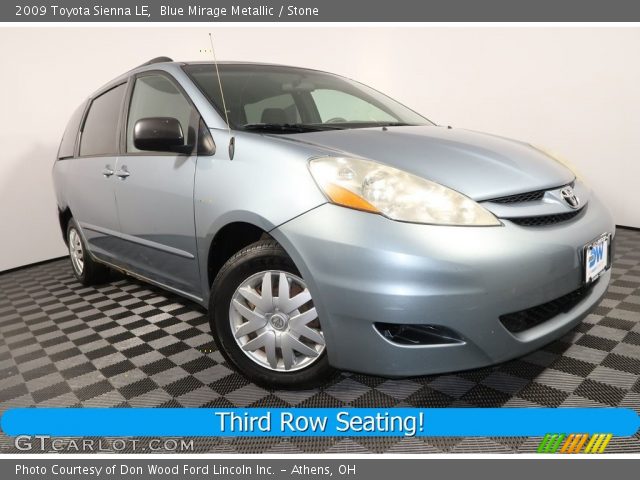 2009 Toyota Sienna LE in Blue Mirage Metallic