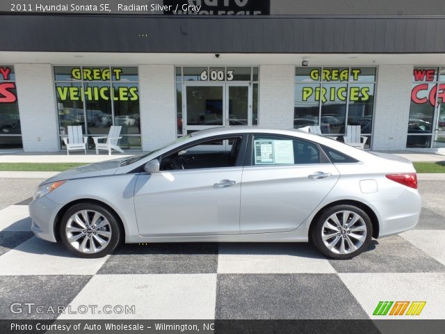 2011 Hyundai Sonata SE in Radiant Silver