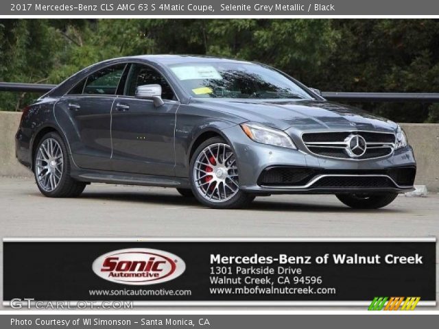 2017 Mercedes-Benz CLS AMG 63 S 4Matic Coupe in Selenite Grey Metallic
