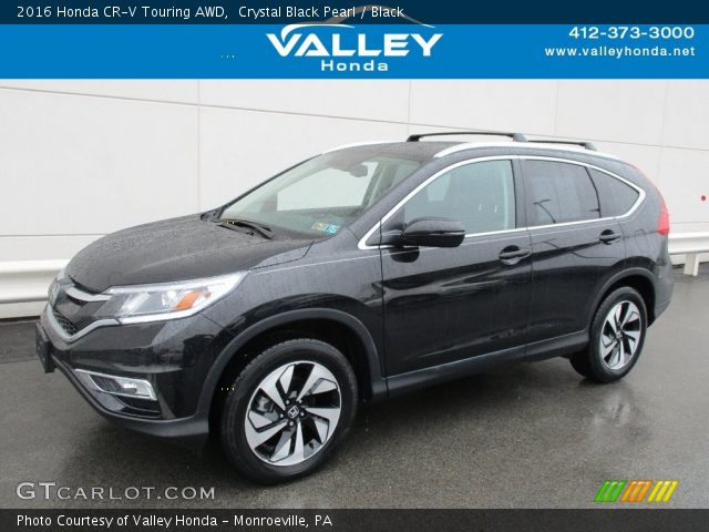 2016 Honda CR-V Touring AWD in Crystal Black Pearl