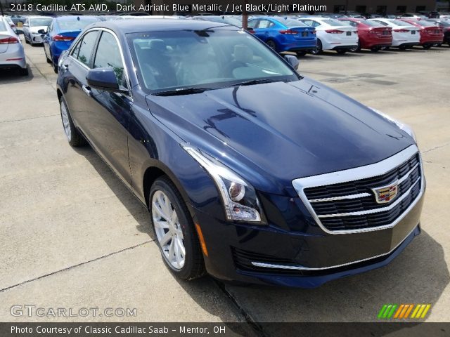 2018 Cadillac ATS AWD in Dark Adriatic Blue Metallic