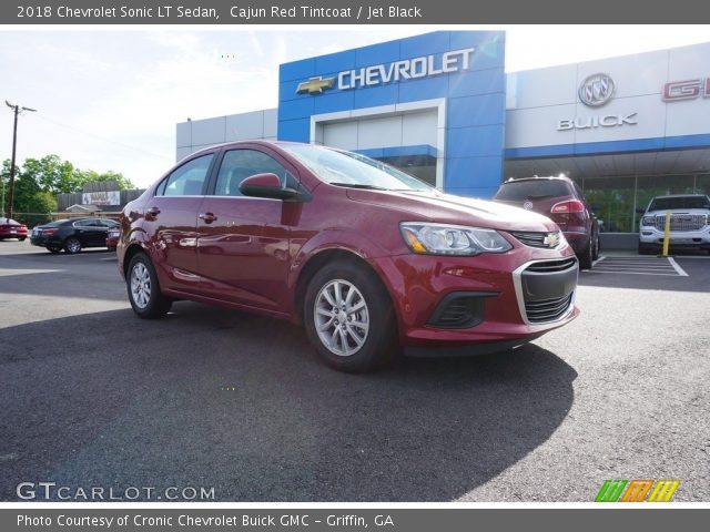 2018 Chevrolet Sonic LT Sedan in Cajun Red Tintcoat