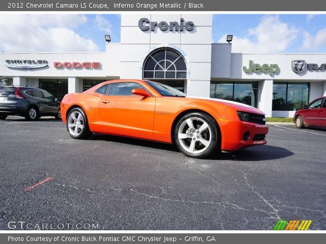 2012 Chevrolet Camaro LS Coupe in Inferno Orange Metallic