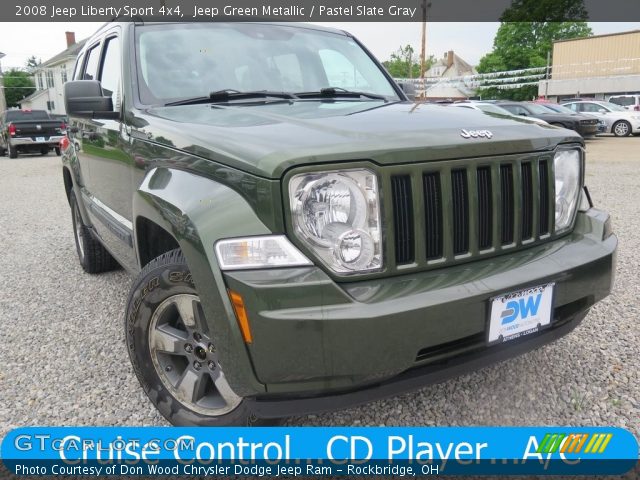 2008 Jeep Liberty Sport 4x4 in Jeep Green Metallic