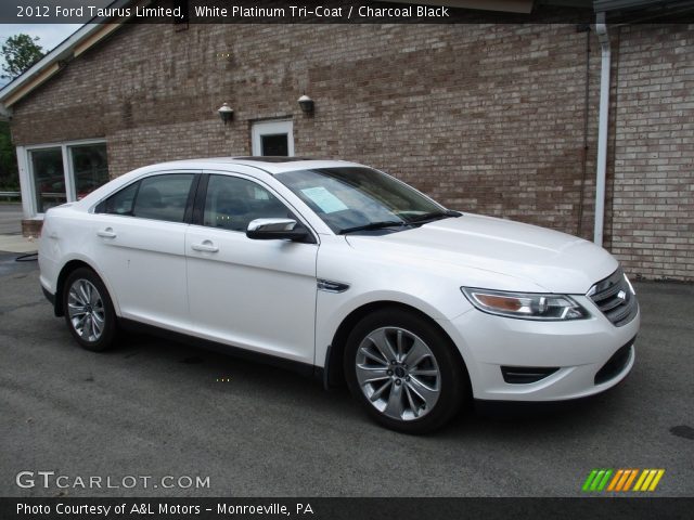 2012 Ford Taurus Limited in White Platinum Tri-Coat
